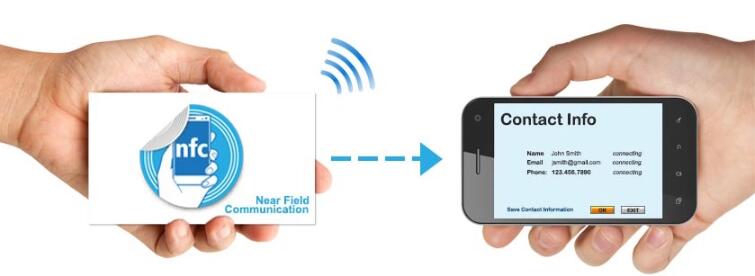 1 13.56MHz NFC Sticker Application