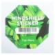 RFID Windshield Sticker