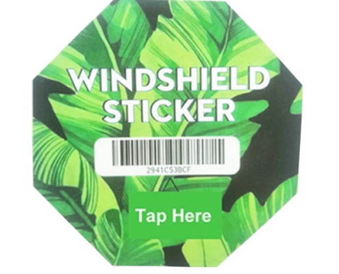 RFID windshield sticker 1