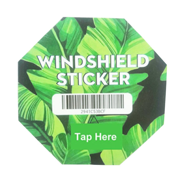 RFID windshield sticker 1