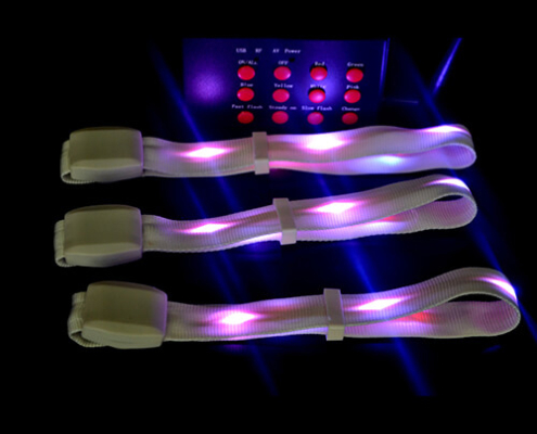 Remote-Controlled-Nylon-RFID-Flashing-Led-Wristband