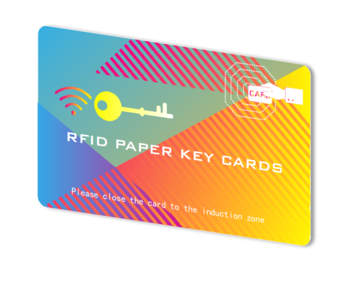 RFID paper card