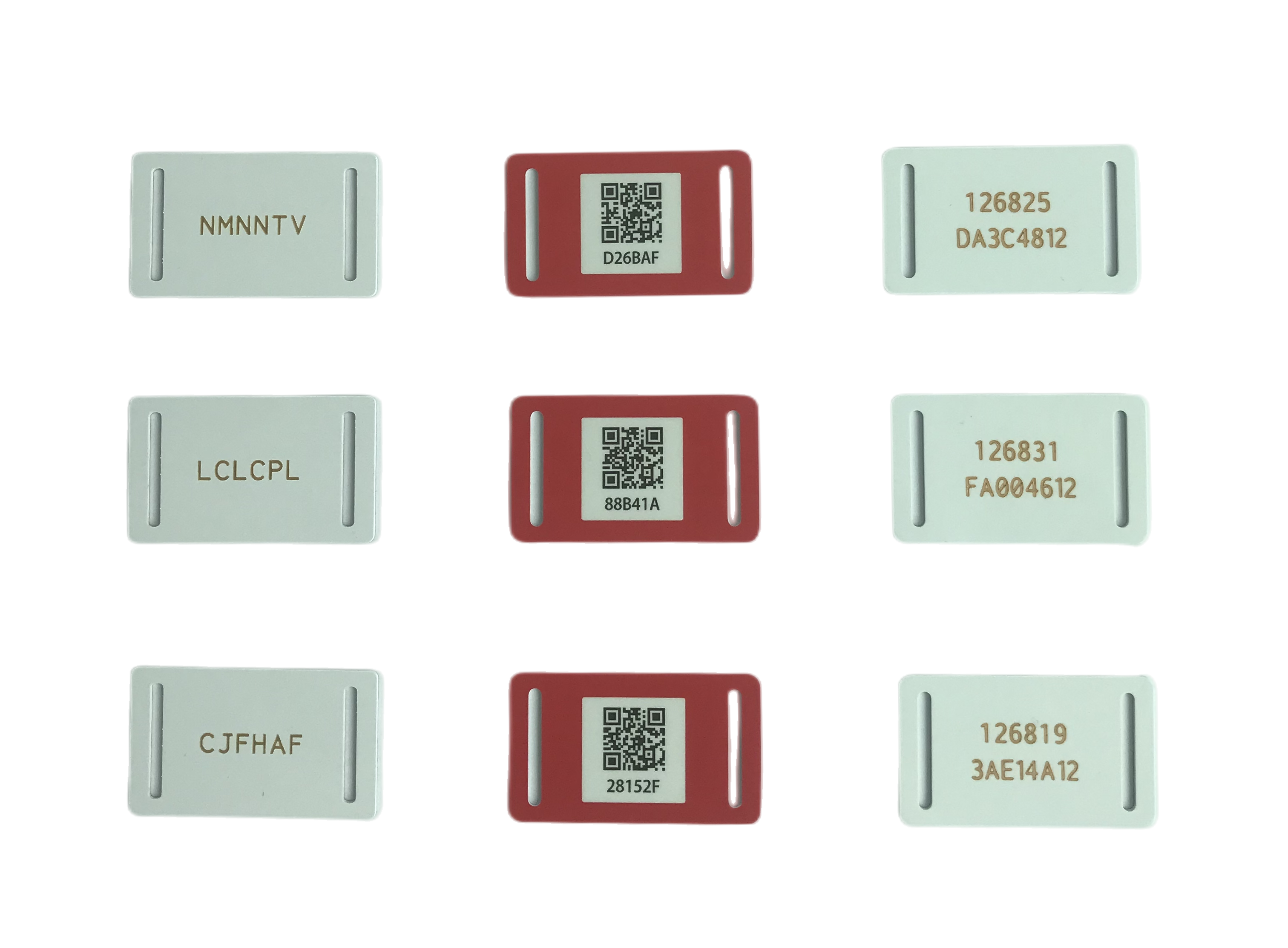 UID Serial number QR CODE