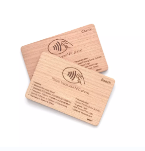 RFID NFC Wooden Card manufacturer