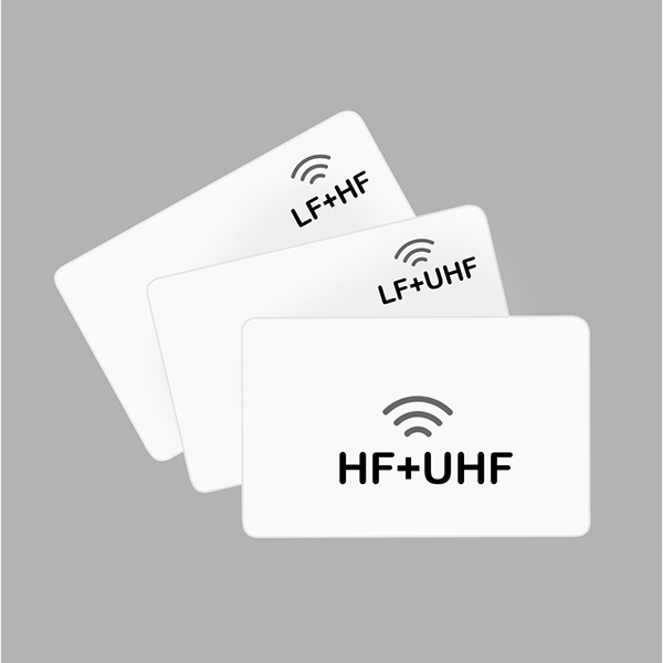 RFID dual frequency card LF HF UHF
