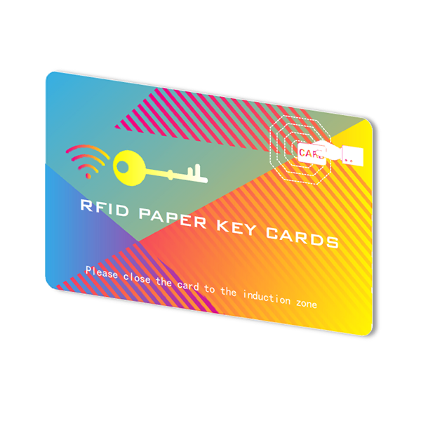 RFID paper key card