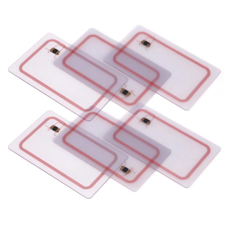 printable clear RFID HF Plastic key card