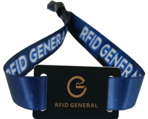 RFID Satin Fabric Wristband 2